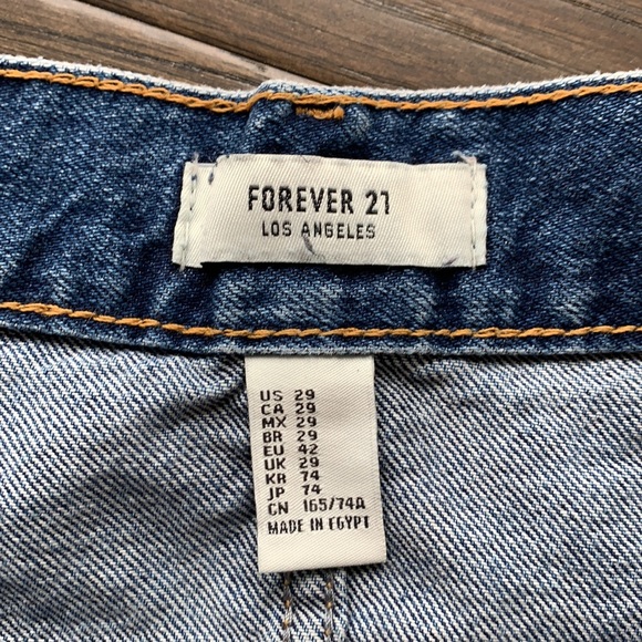 Denim mini skirt - Picture 4 of 4